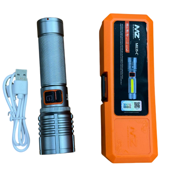 Rechargeable LED Metal Torch