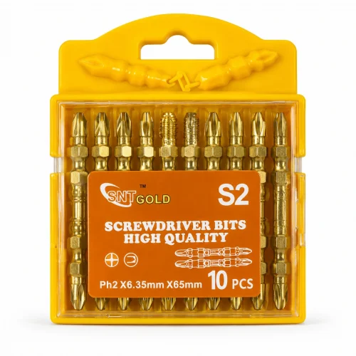 SNT GOLD S2 PH2 Magnetic Screwdriver Bits Set
