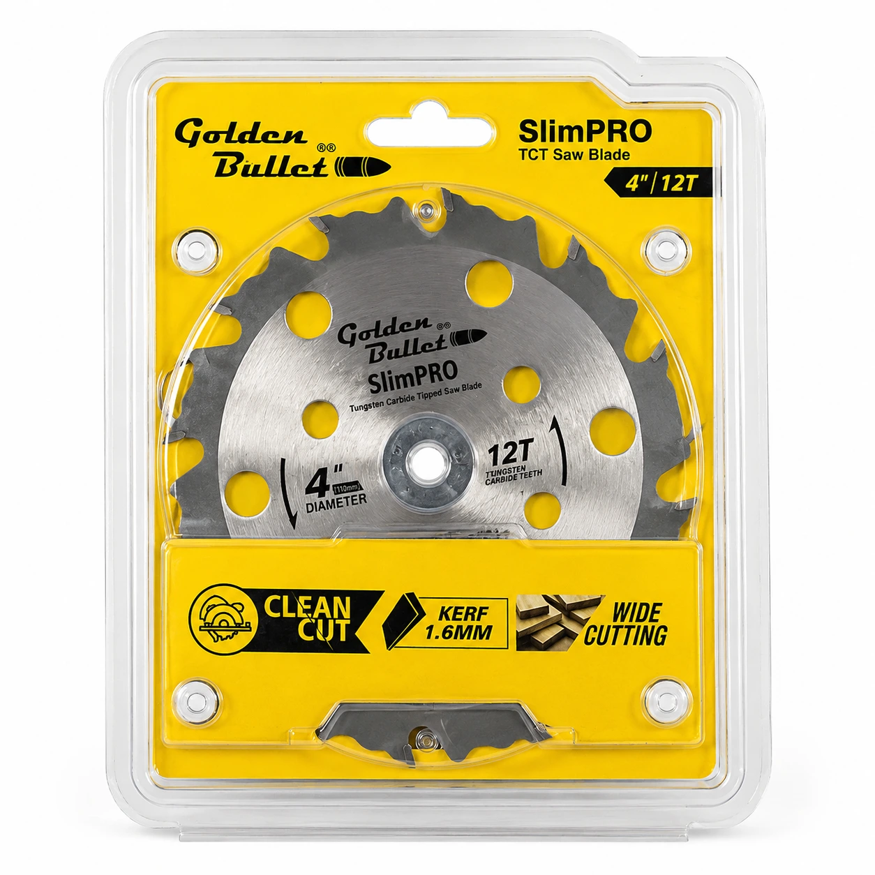 Golden Bullet SlimPRO 4 Inch TCT Circular Saw Blade