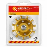 MAF PRO India 3 Inch Diamond Cup Wheel