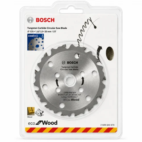Bosch Eco for Wood 125mm TCT Circular Saw Blade