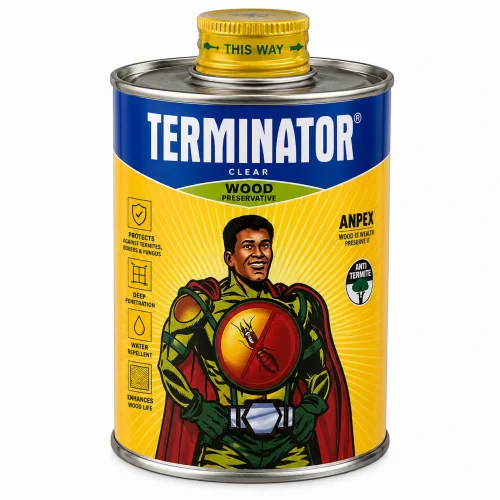 Terminator Clear Wood Preservative & Anti-Termite Solution