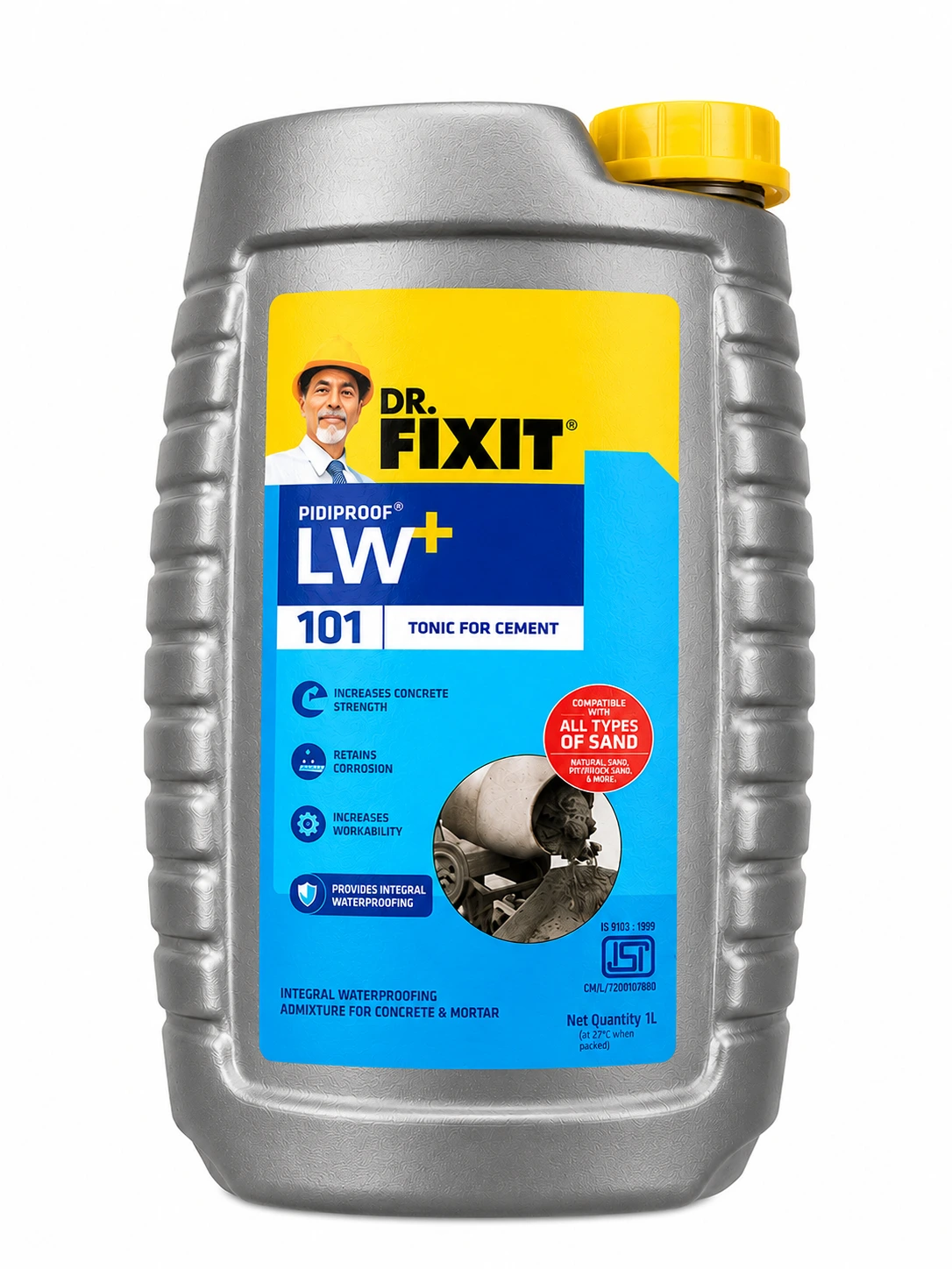 Dr. Fixit Pidiproof LW+ 101 Integral Waterproofing Compound