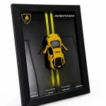 Lamborghini diecast car frames A5 size