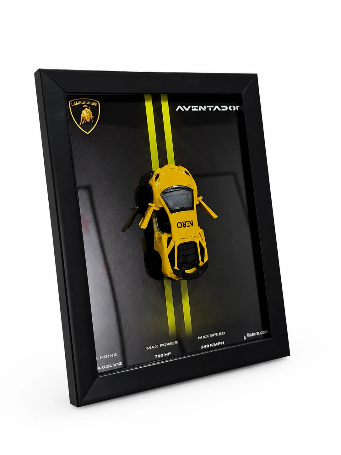 Lamborghini diecast car frames A5 size