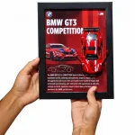 Bmw M4 Dtm With A5 size feame diecat frame