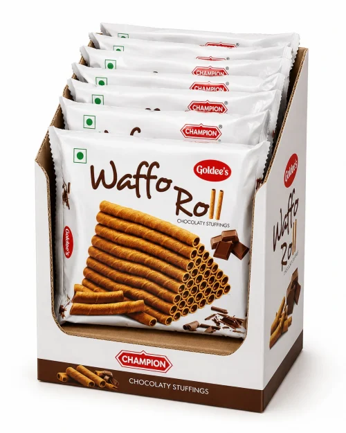 Chocolate Wafer Rolls