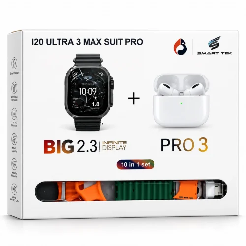 Smart Watch Earbuds Combo