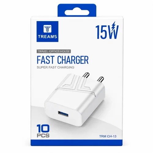 15W Fast Charging USB Wall Charger