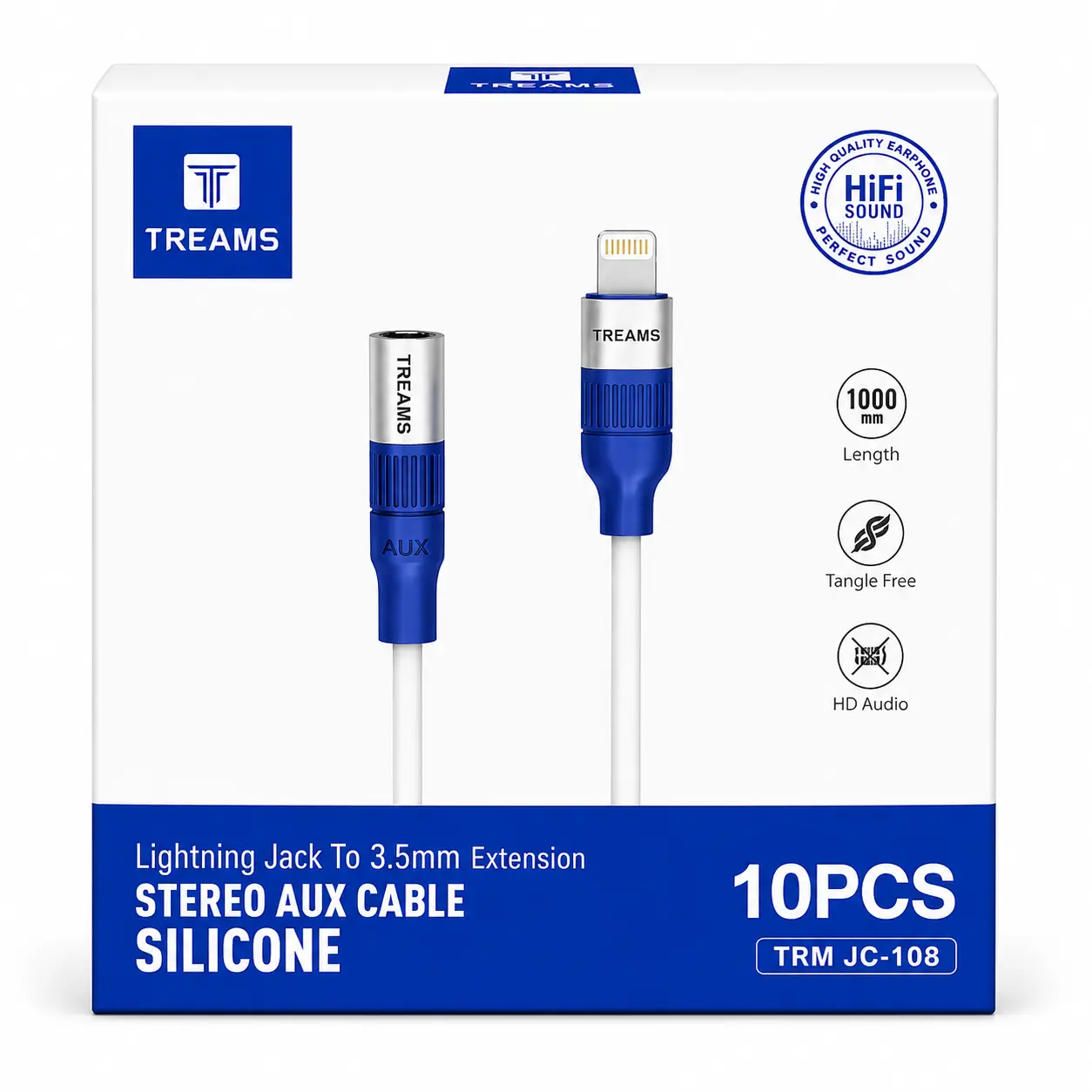 Lightning to 3.5mm AUX Audio Cable