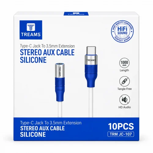 USB Type-C to 3.5mm AUX Audio Cable