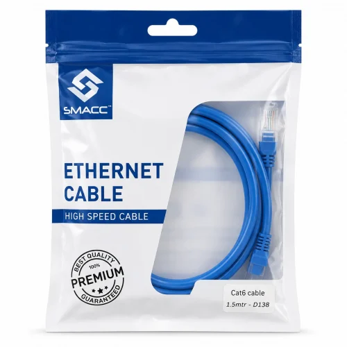 Cat6 High Speed Ethernet LAN Cable 1.5M