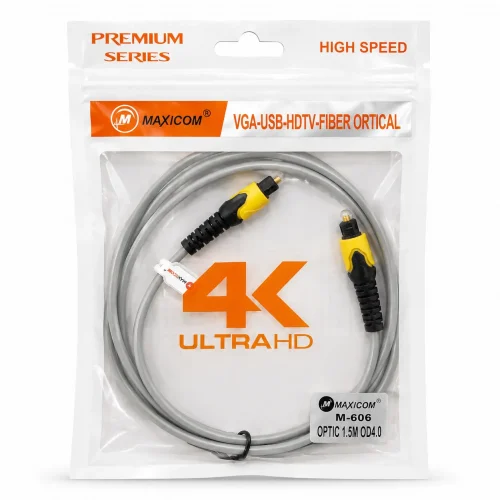 Digital Optical Audio Fiber Cable 1.5M