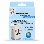 Universal 20W PD International Travel Adapter
