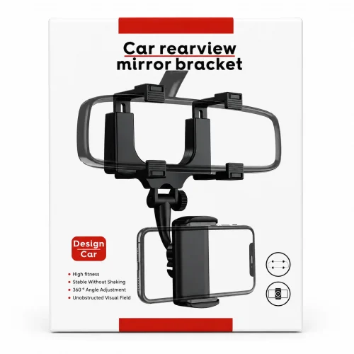 Car Rearview Mirror Bracket Phone Holder