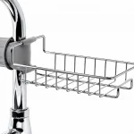 Stainless Steel Sink Organizer With Tap Clip